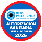 Autorización sanitaria SEREMI de Salud 2026, Clínica Pellet Chile